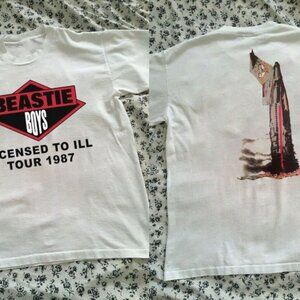 Vintage 1987 Beastie Boys Licensed To Ill Tour T-Shirt 170